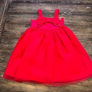 BNWT Janie & Jack Red Bow Tulle Dress